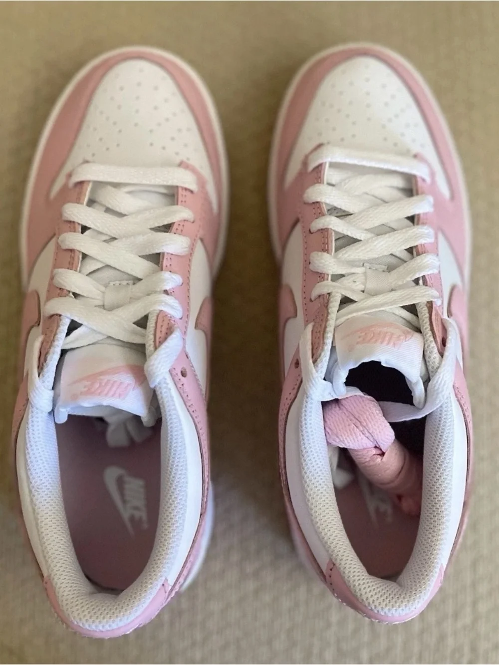 Nike Dunk Low GS White Soft Pink FB9109-125 BRAND NEW